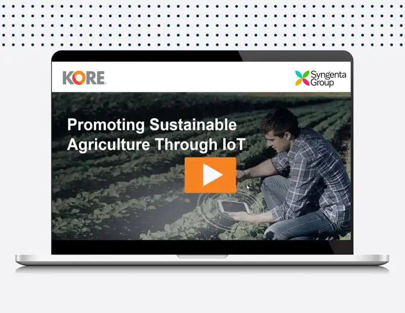 Download the on-demand webinar Promoting Sustainable Agriculture Through IoT.